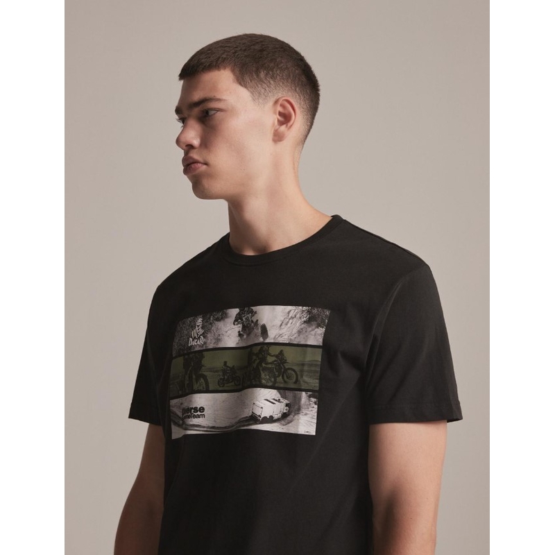 Camiseta DAKAR DKR Photo negra