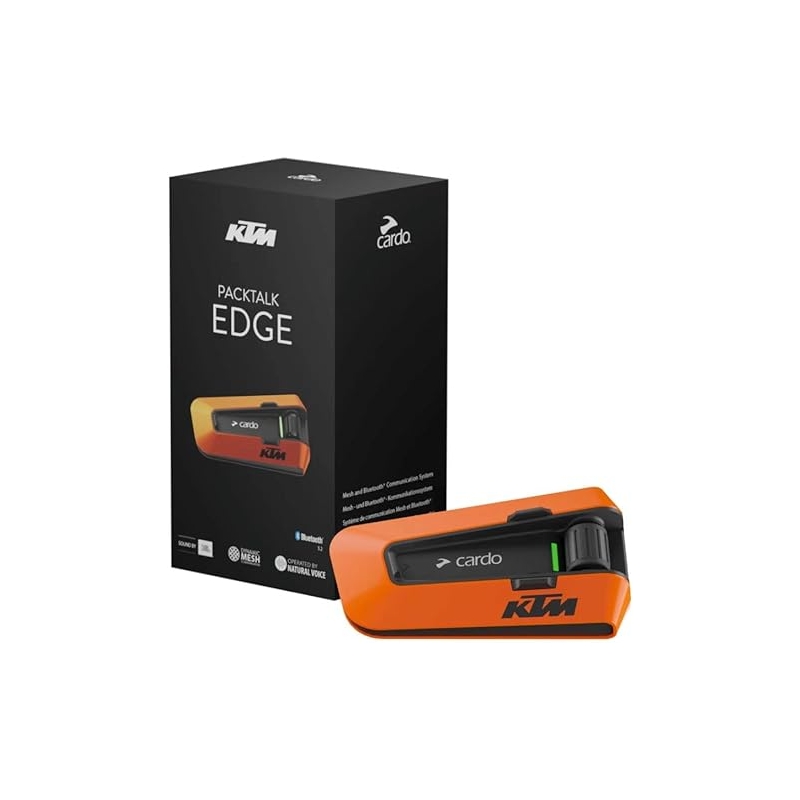 Intercomunicador Bluetooth CARDO PACKTALK EDGE KTM solo