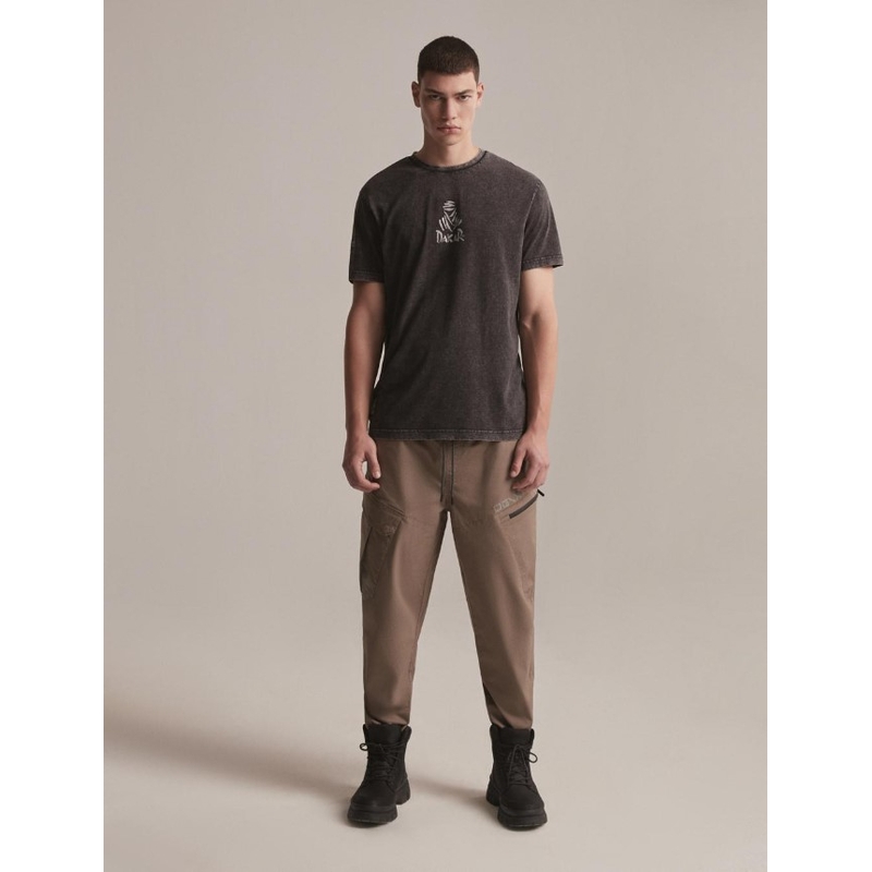 Camiseta DAKAR DKR Wash 02 gris