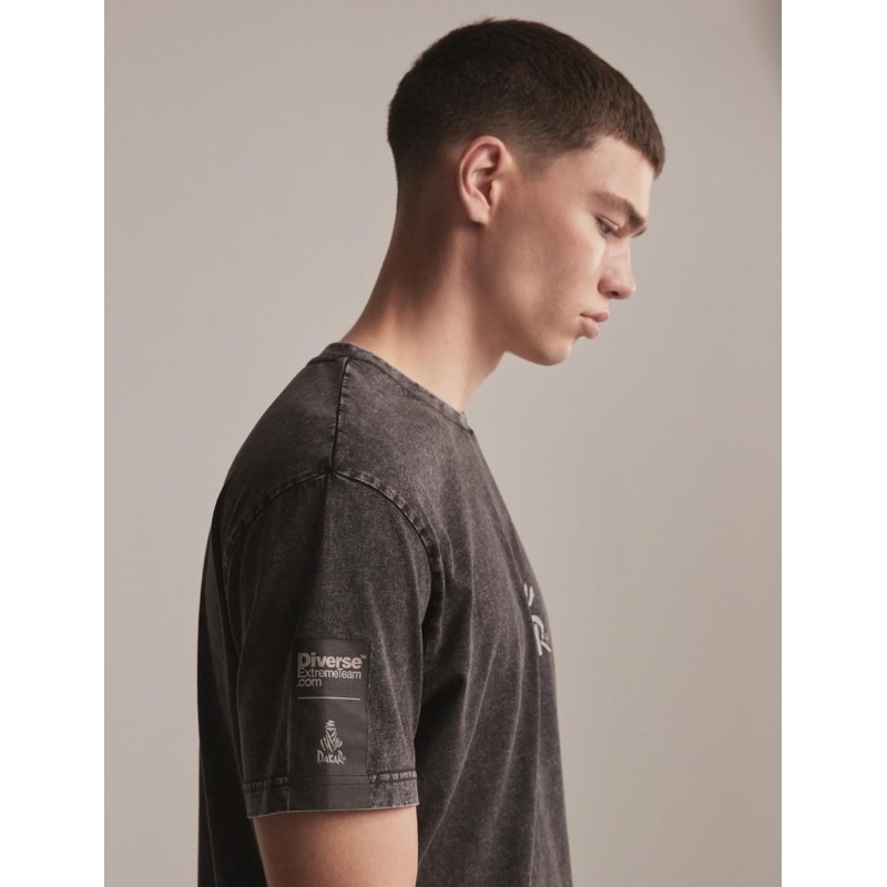 Camiseta DAKAR DKR Wash 02 gris
