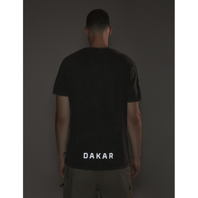 Camiseta DAKAR DKR Wash 02 gris