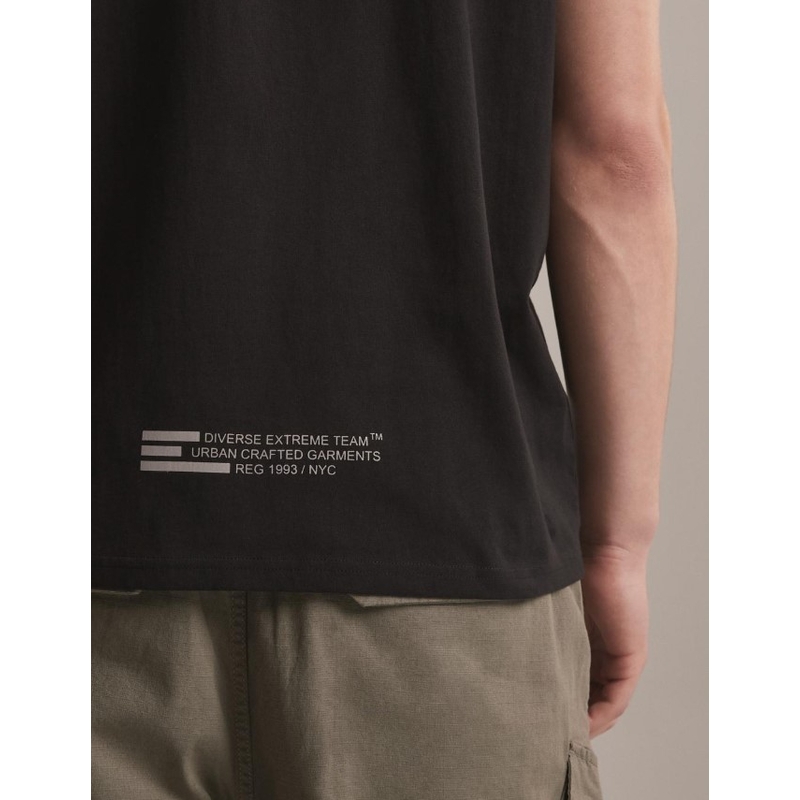 Camiseta DAKAR DKR Patch negra