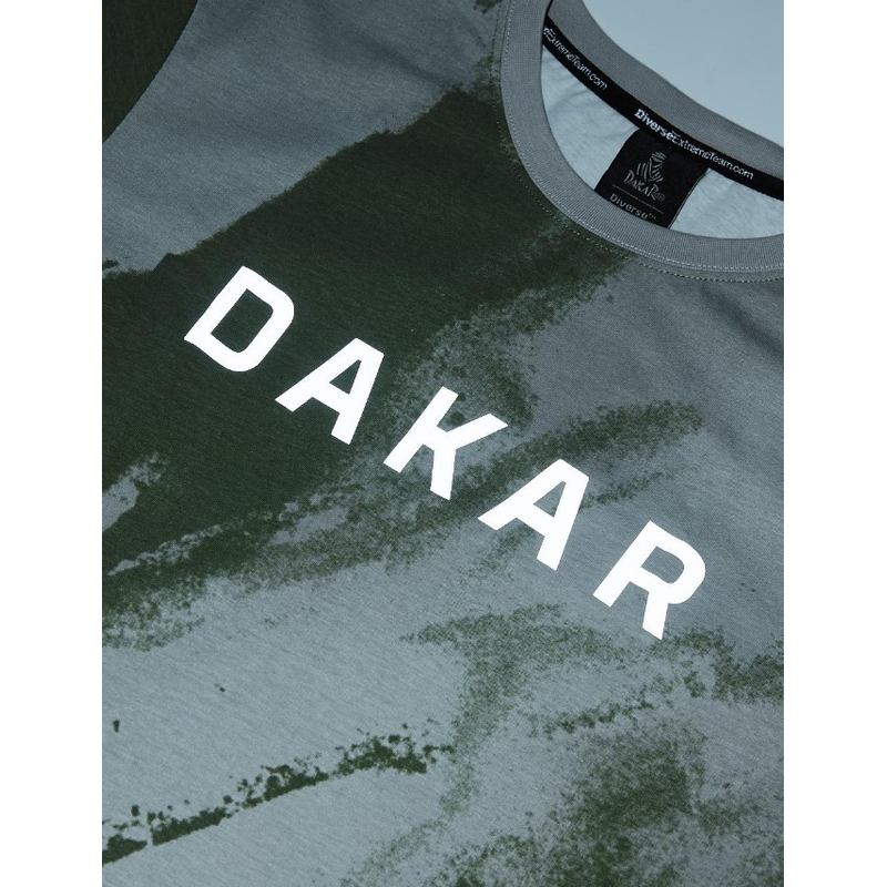 Camiseta DAKAR DKR Sobre gris liquidación