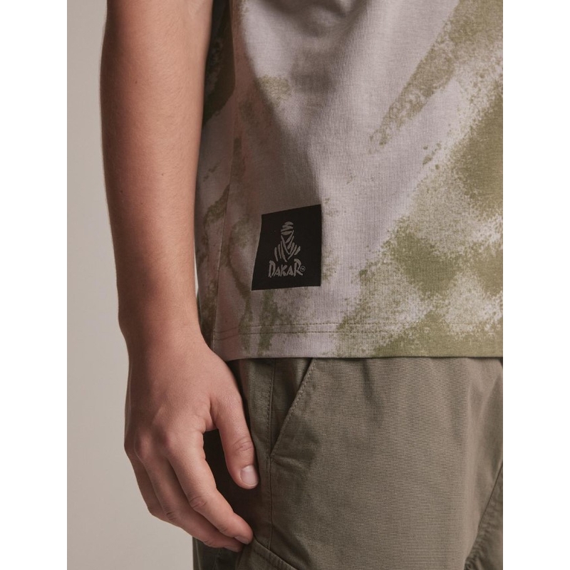 Camiseta DAKAR DKR Sobre gris liquidación