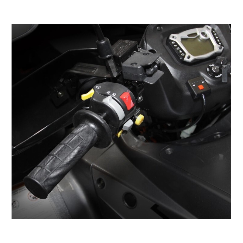 Puños calefactables SHARK LOCK-ON negro