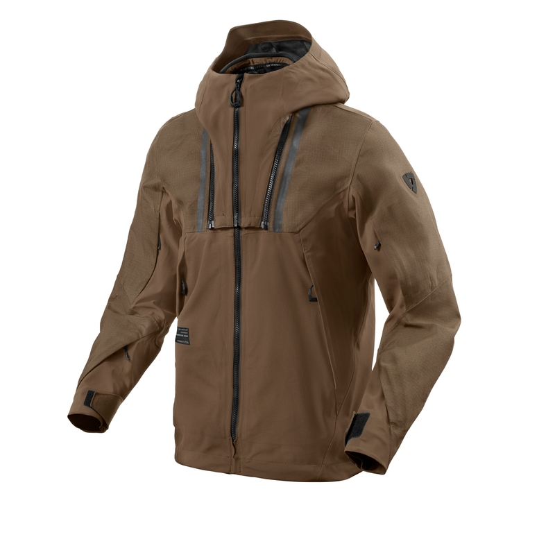 Chaqueta de moto Revit Component 2 H2O marrón