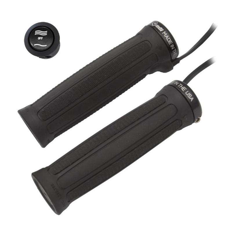 Puños calefactables SYMTEC ATV Clamp On High/Low RR negro