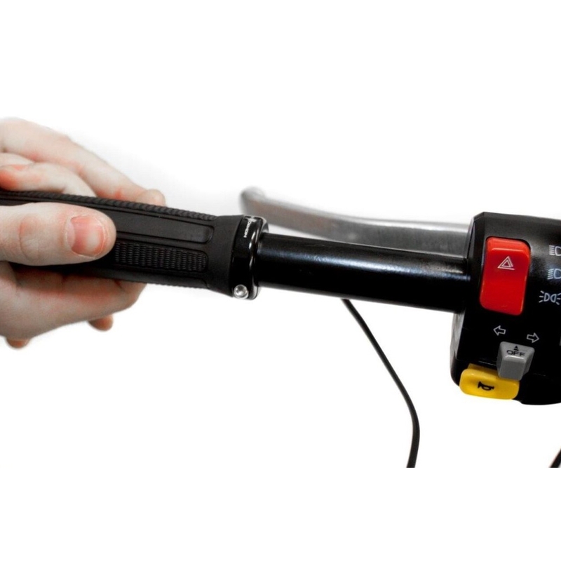 Puños calefactables SYMTEC ATV Clamp On High/Low RR negro