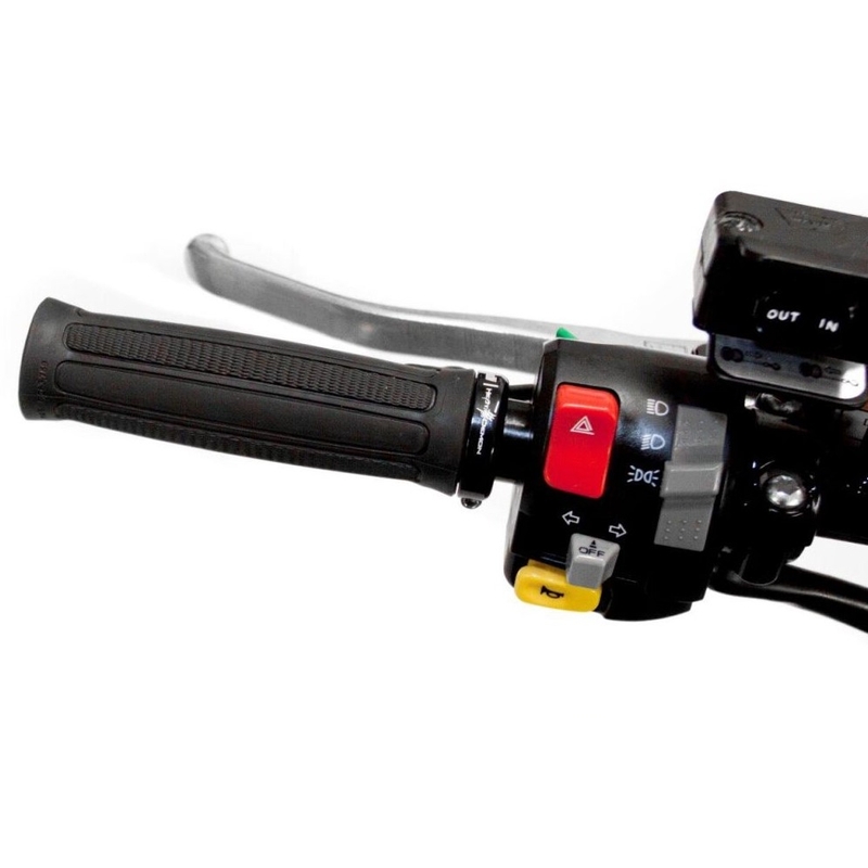 Puños calefactables SYMTEC ATV Clamp On High/Low RR negro