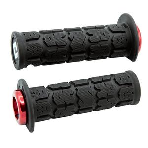 Puños ODI ROGUE ATV LOCK-ON V2.1 125mm negro-rojo