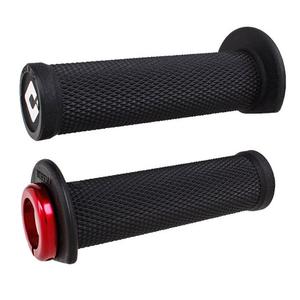 Puños ODI RUFFIAN ATV LOCK-ON V2.1 125mm negro-rojo