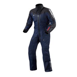 Traje de moto de una pieza Revit Paramount GTX azul oscuro corto