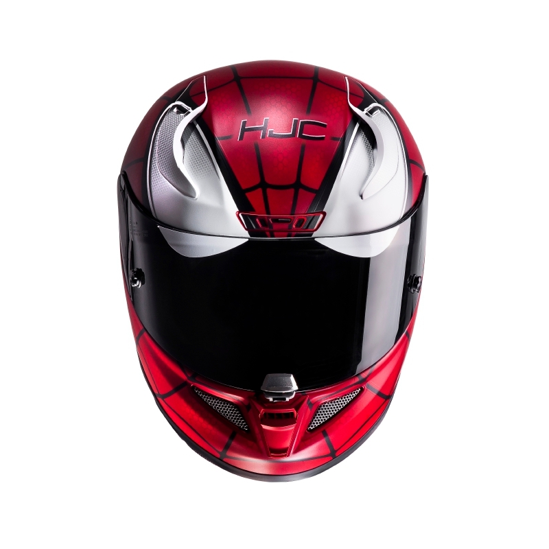 Integrální přilba na motorku HJC RPHA 11 Spiderman MC1SF výprodej