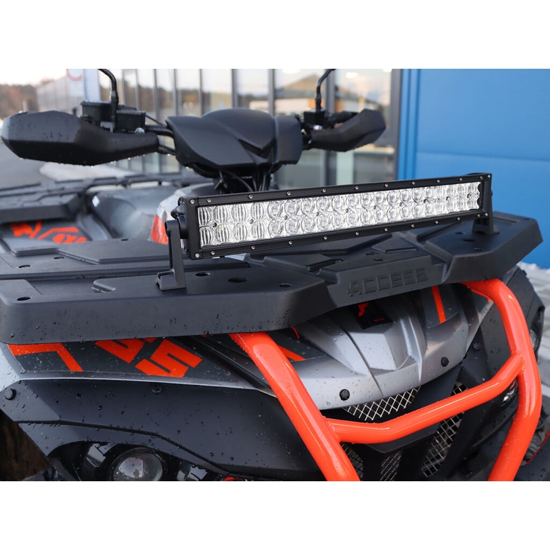BARRA DE LUZ LED SHARK 20", CURVA, 120W, R 560 MM - 5D