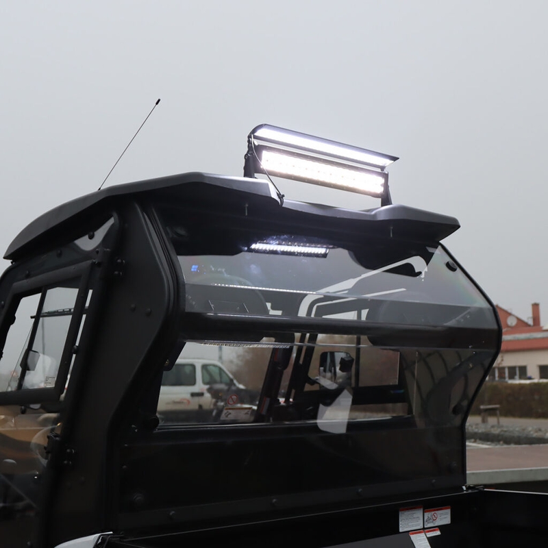 Rampa de luces LED con cubierta BARRA DE LUZ LED SHARK 21,5", 6D CON CUBIERTA LED, 120W