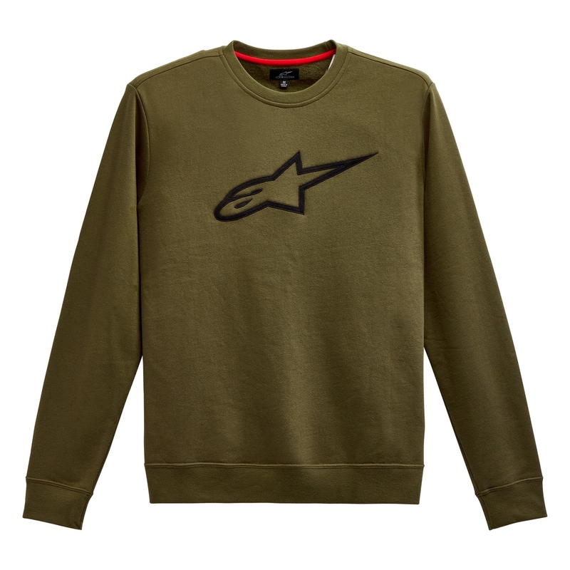 Vellón Alpinestars Ageless Crew Verde y Negro