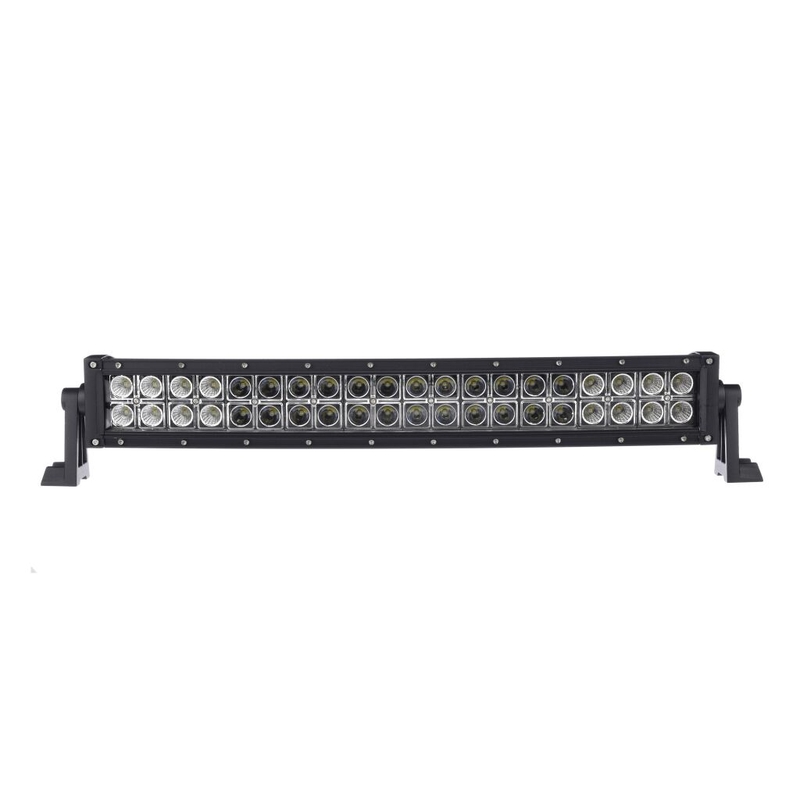 BARRA DE LUZ LED SHARK 20", CURVA, 120W, R 560 MM