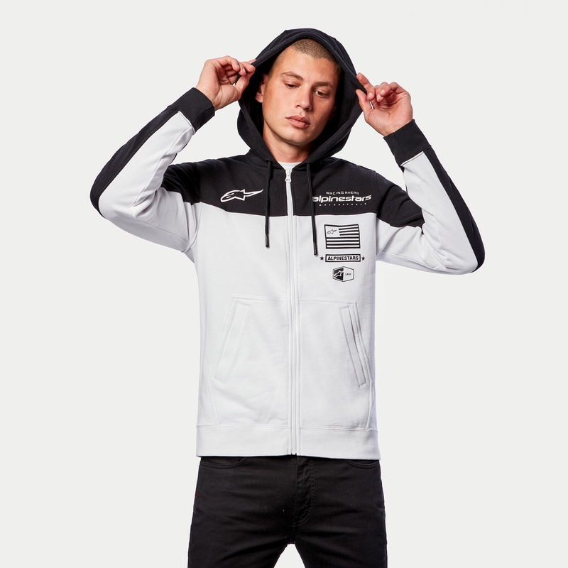 Alpinestars H Block Hoodie blanco y negro