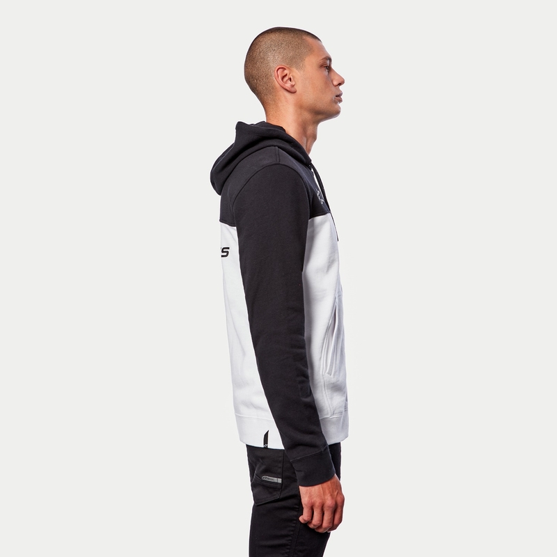 Alpinestars H Block Hoodie blanco y negro