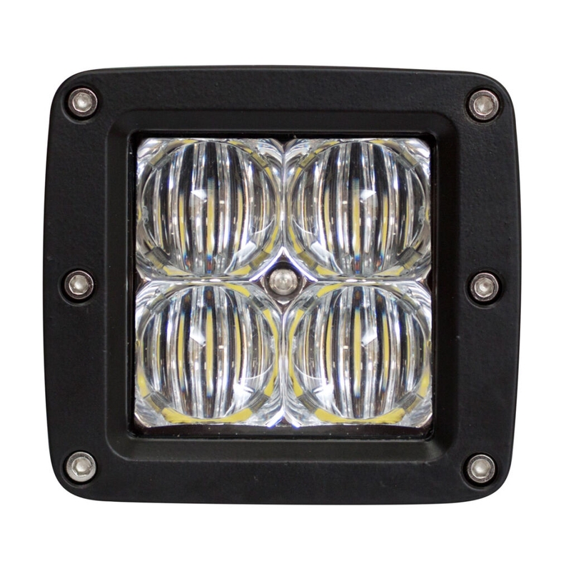 Luz LED para ATV SHARK LED WORK LIGHT, CREE LED, 16W 5D REFLECTOR