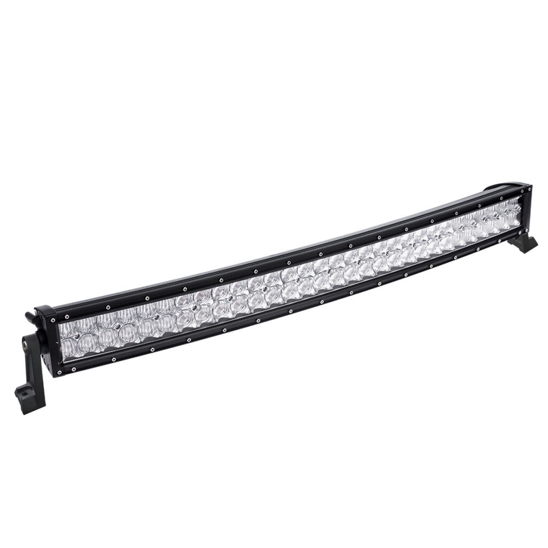 BARRA DE LUZ LED SHARK 30", CURVA, 180W, R 810 MM - 5D