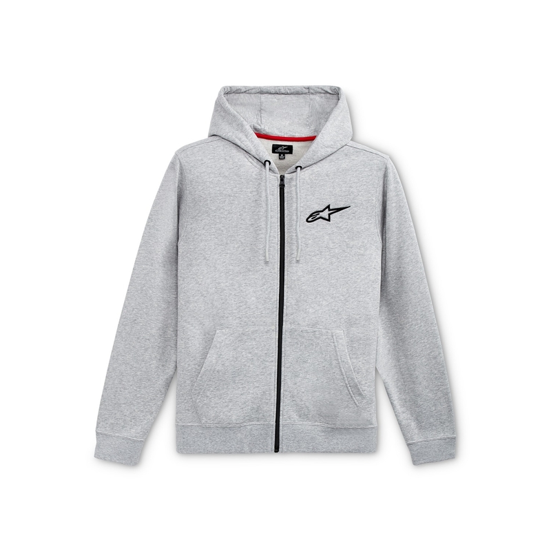Alpinestars Ageless Chest Hoodie gris y negro