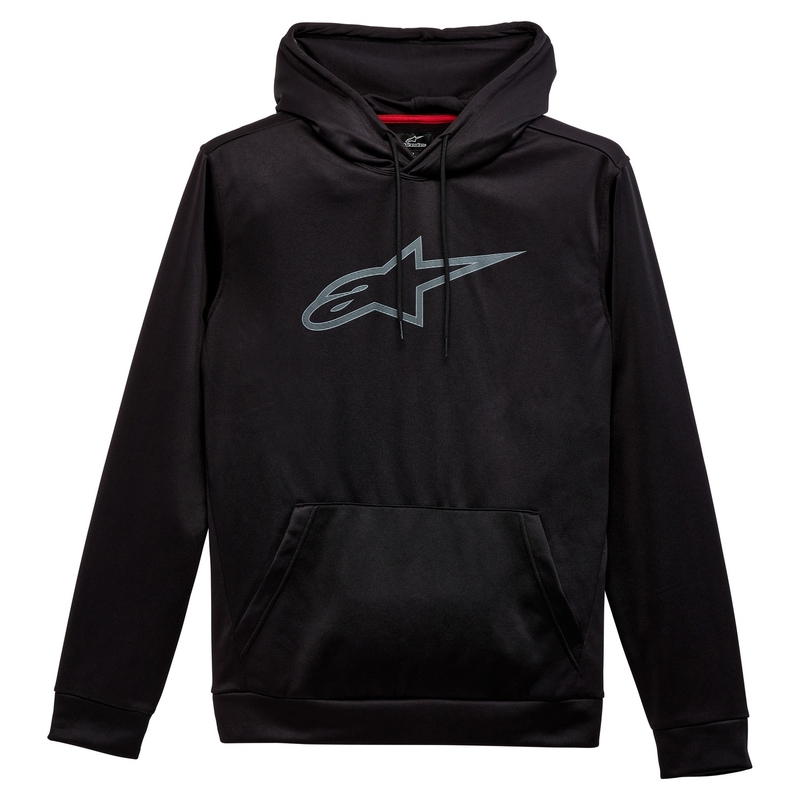Sudadera con capucha Alpinestars Inception Athletic negra