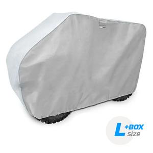 Lona para ATV biplaza largo con caja plata L