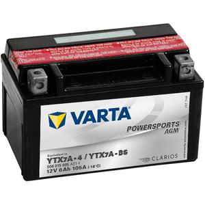 Batería sin mantenimiento VARTA YTX7A-4/YTX7A-BS 12V/6Ah