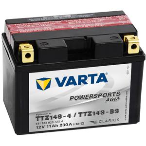 Batería sin mantenimiento VARTA TTZ14S-4/TTZ14S-BS 12V/11Ah