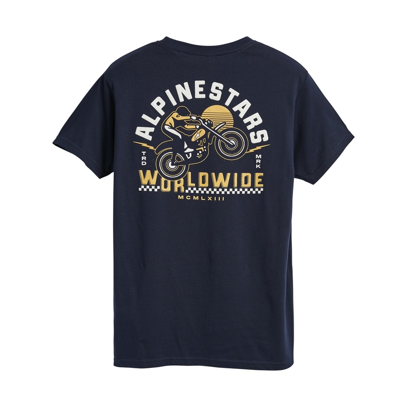 Camiseta Alpinestars Weelee Azul
