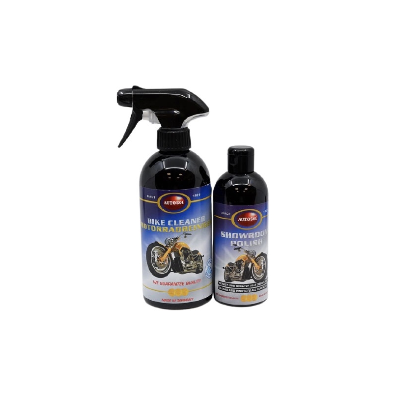 Kit Autosol de Limpieza y Abrillantado de Motocicletas
