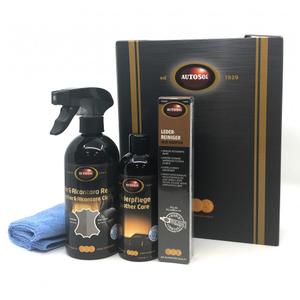 Set de regalo Autosol para limpiar cuero y alcántara