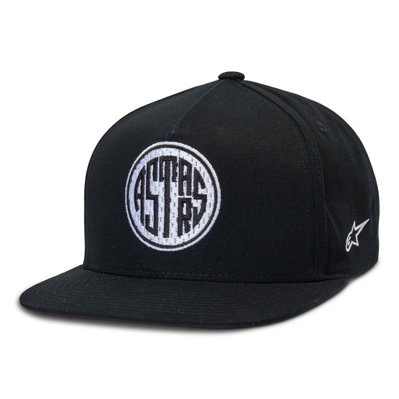 Gorra Alpinestars Circle negra y blanca