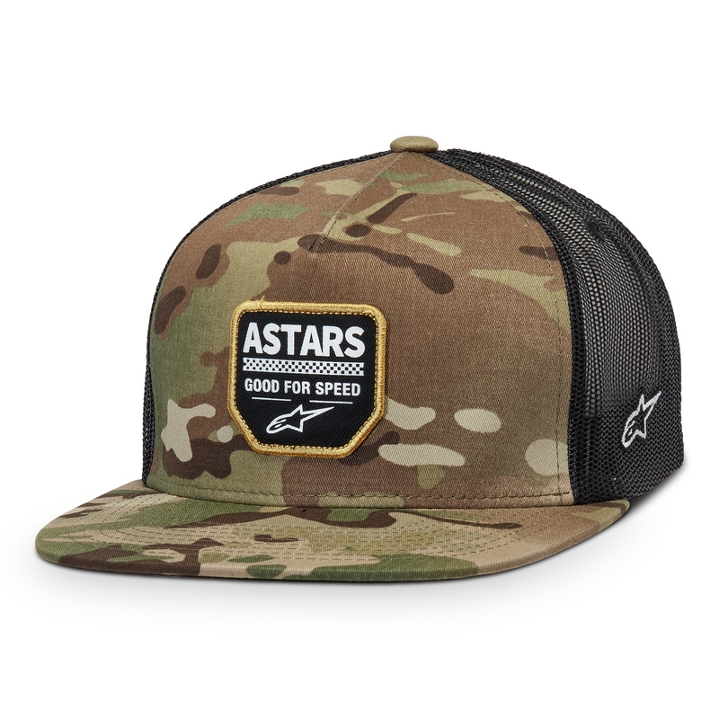 Gorra Covert Trucker verde-negro
