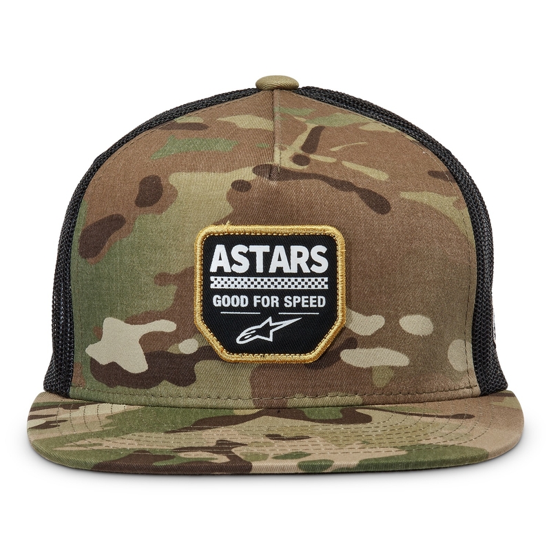 Gorra Covert Trucker verde-negro
