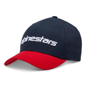 Gorra Alpinestars Linear rojo-azul-blanco