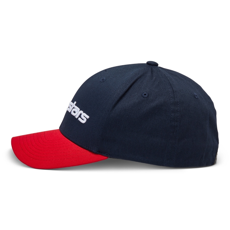 Gorra Alpinestars Linear rojo-azul-blanco