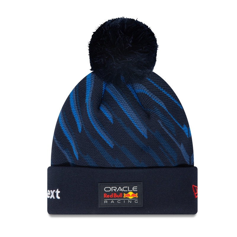Gorra con pompón Red Bull Racing F1 Max Verstappen azul