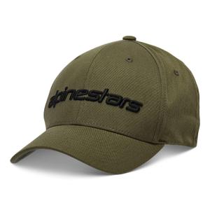 Gorra Alpinestars Linear verde-negro