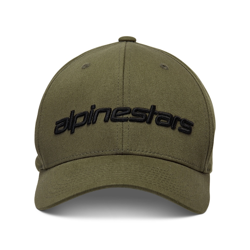Gorra Alpinestars Linear verde-negro