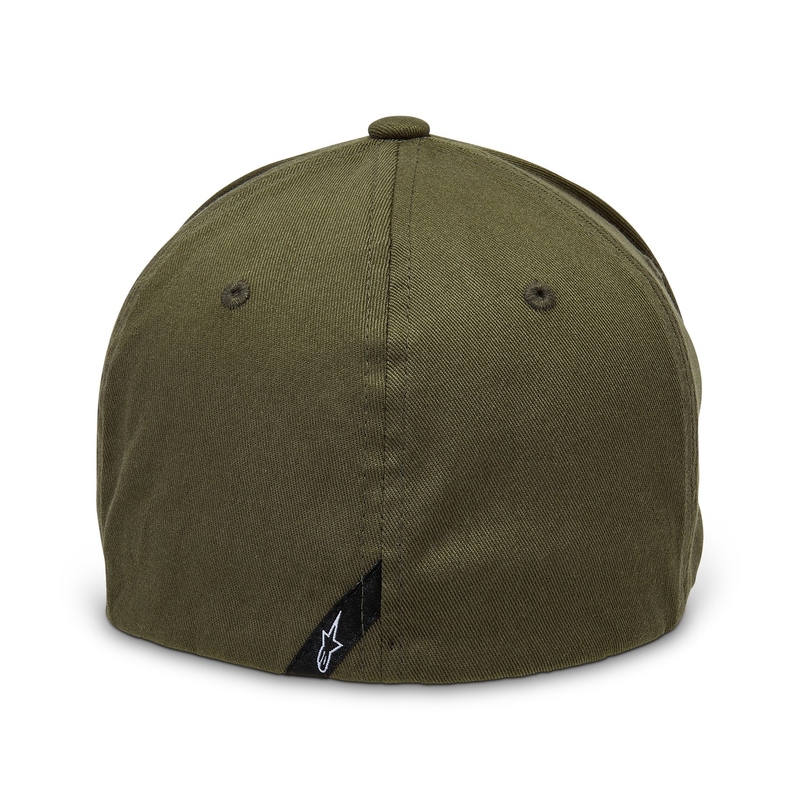 Gorra Alpinestars Linear verde-negro