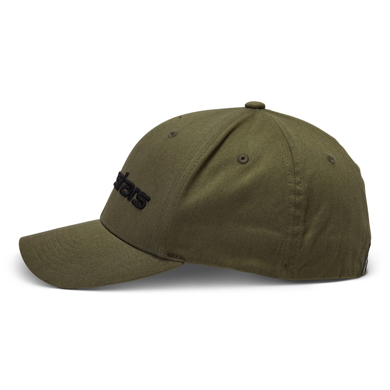 Gorra Alpinestars Linear verde-negro