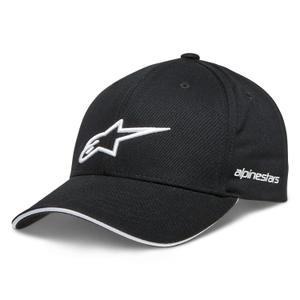 Gorra Alpinestars Rostrum blanca y negra