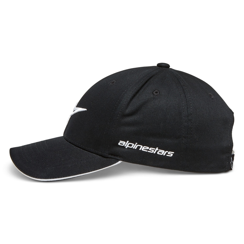 Gorra Alpinestars Rostrum blanca y negra