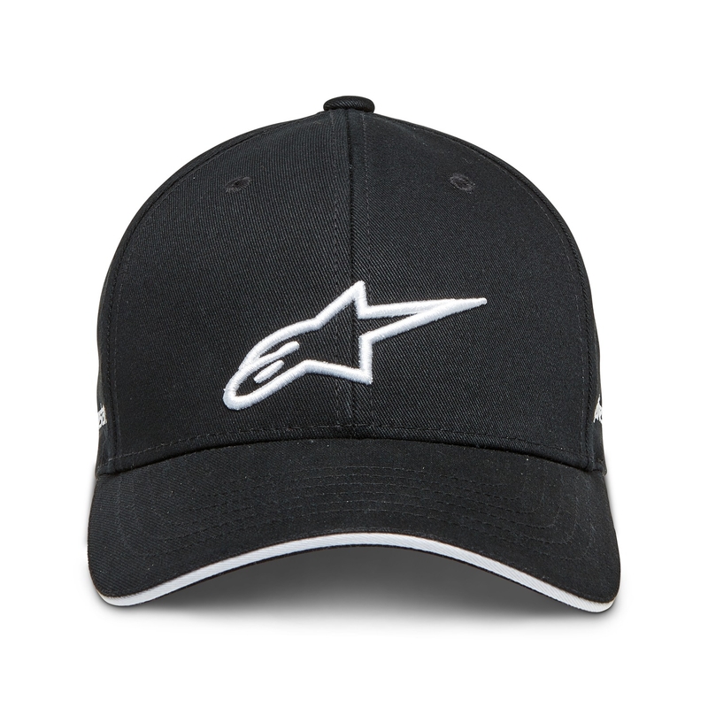 Gorra Alpinestars Rostrum blanca y negra