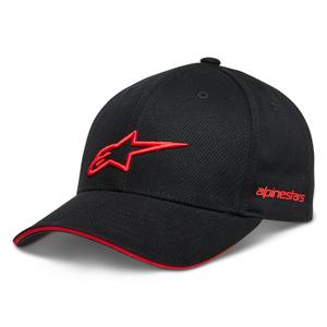 Gorra Alpinestars Rostrum negra y roja