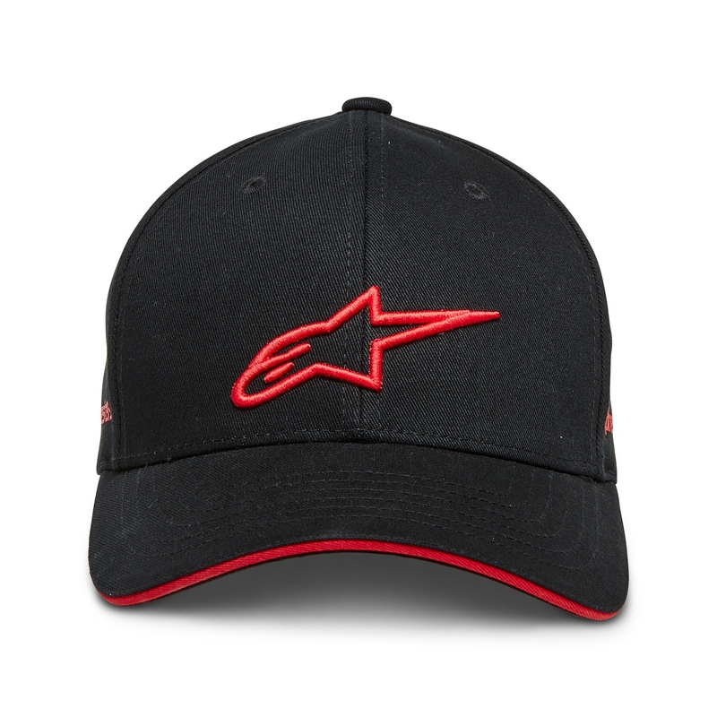 Gorra Alpinestars Rostrum negra y roja