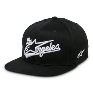 Gorra Alpinestars Los Angeles negra y blanca