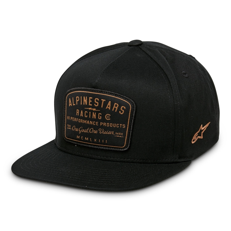 Gorra Alpinestars Region negra-marrón